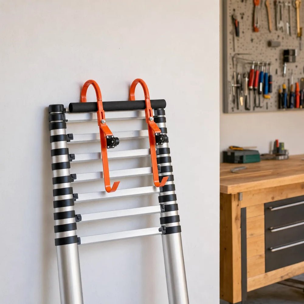 Dachhaken-Paar orange mit Rädern – Atelier Levia